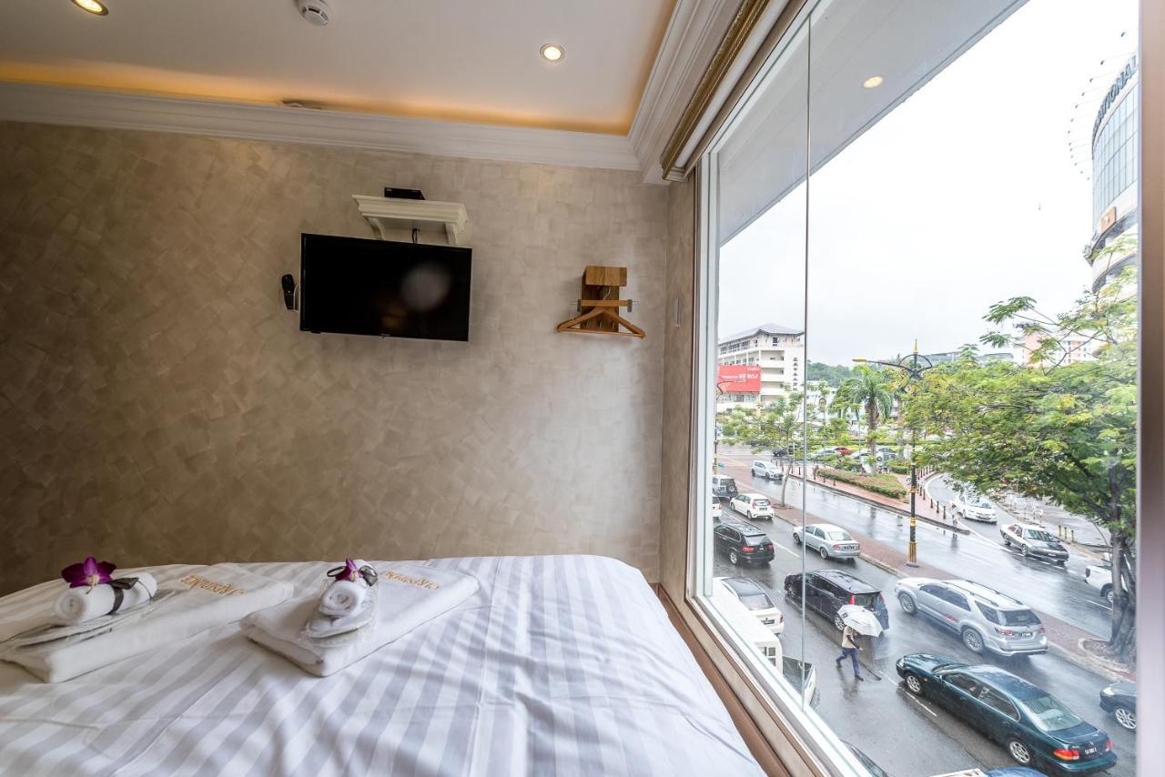 Cj Residence - Opposite Public Bank Centre Point โกตาคินาบาลู ภายนอก รูปภาพ